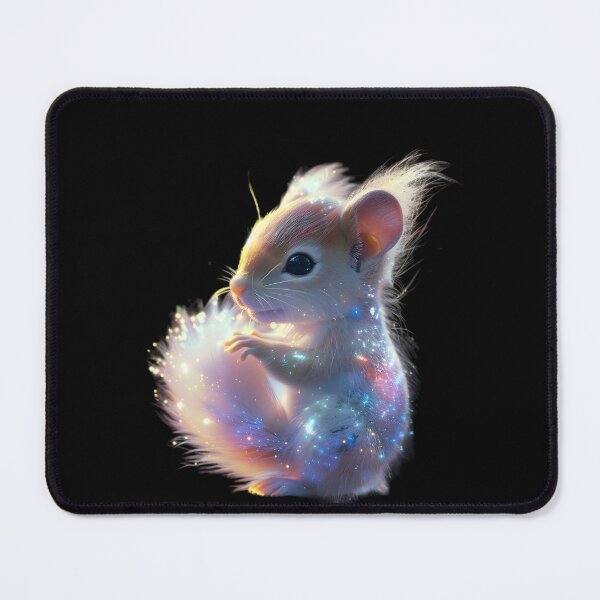 Item preview, Rainbow Sparkle Squirrel designed and sold by AI-Only Creations.