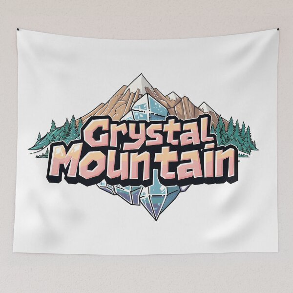 Item preview, Carve the Slopes of Crystal Mountain: A Winter Wonderland designed and sold by tokyojeff.