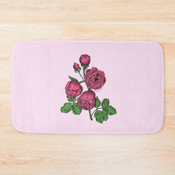 Item preview, Mid Pink Pompon Rose Bloom Very Full 40+ Petals In 3+ Rows designed and sold by Rachael Taylor.