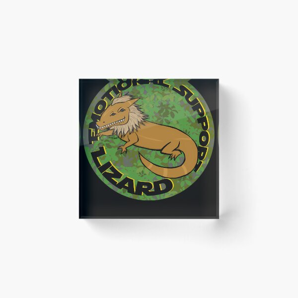 Item preview, Emotional Support Lizard designed and sold by Davidcasio.