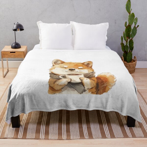 Item preview, Shiba Inu Coffee - Cute Dog Japanese Design designed and sold by MedvedMagazine.