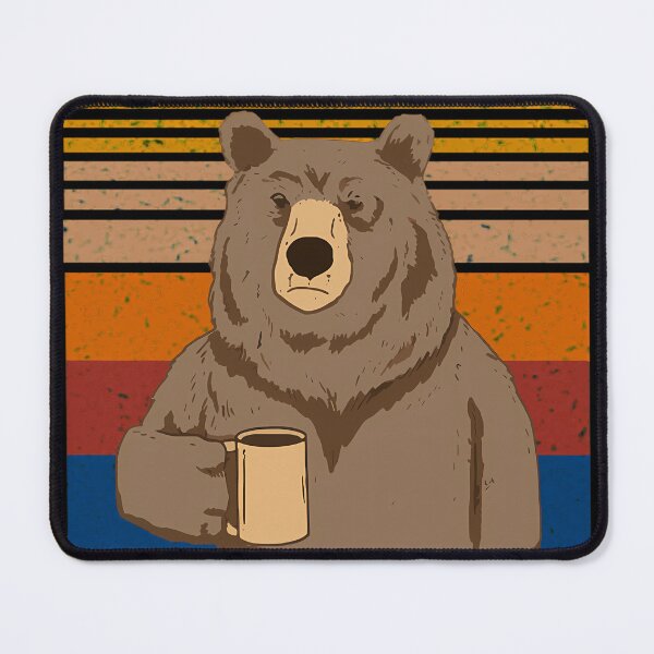 Item preview, That'S What I Do I Drink Coffee I Hate People And I Know Things Bear Drinking designed and sold by ReneMayr.