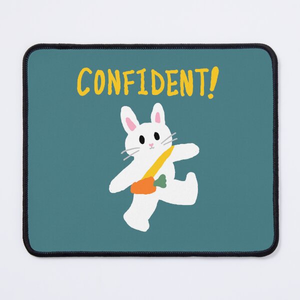 Item preview, confident rabbit designed and sold by zzzozzo.