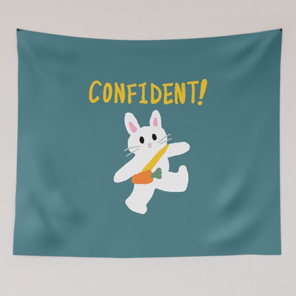 Item preview, confident rabbit designed and sold by zzzozzo.