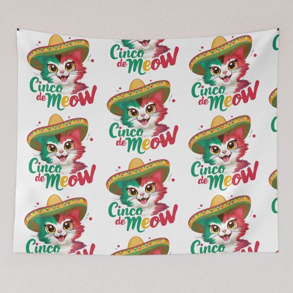 Item preview, Cinco de Meow designed and sold by PlanetMarker.
