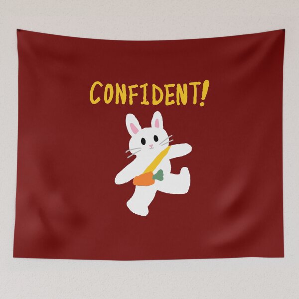 Item preview, confident rabbit designed and sold by zzzozzo.