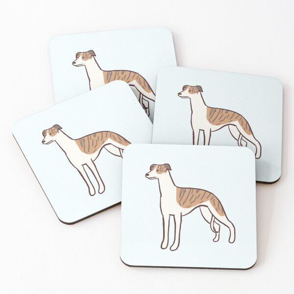 Item preview, whippet dog art  designed and sold by Mayarart.