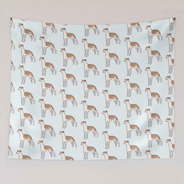 Item preview, whippet dog art  designed and sold by Mayarart.