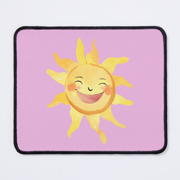 Item preview, Watercolor Cute Smiling Happy Sun designed and sold by FarmOfCuties.