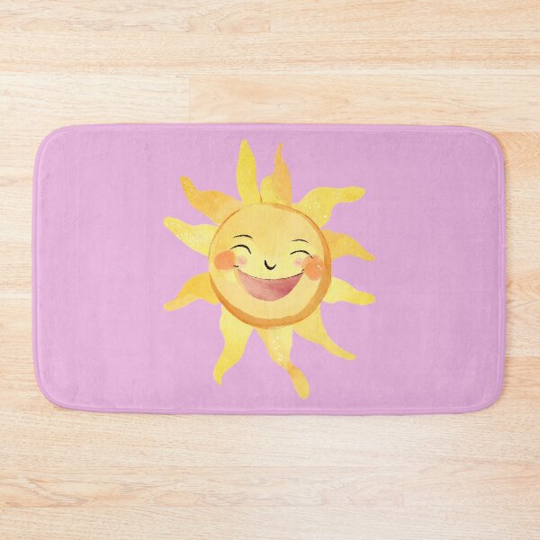 Item preview, Watercolor Cute Smiling Happy Sun designed and sold by FarmOfCuties.