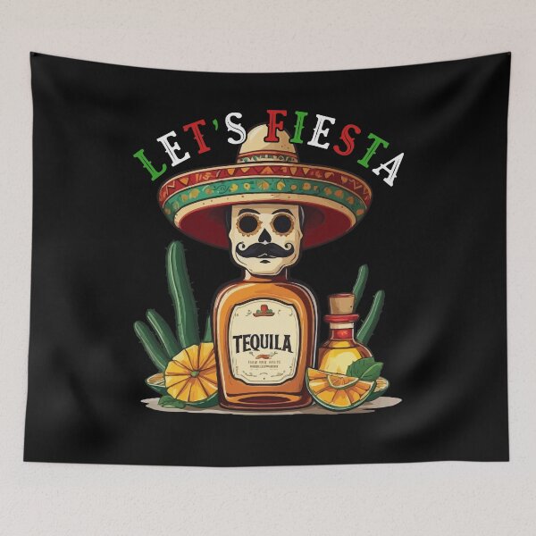 Item preview, Funny Fiesta Saying Tequila Mexican designed and sold by LuminOrb.