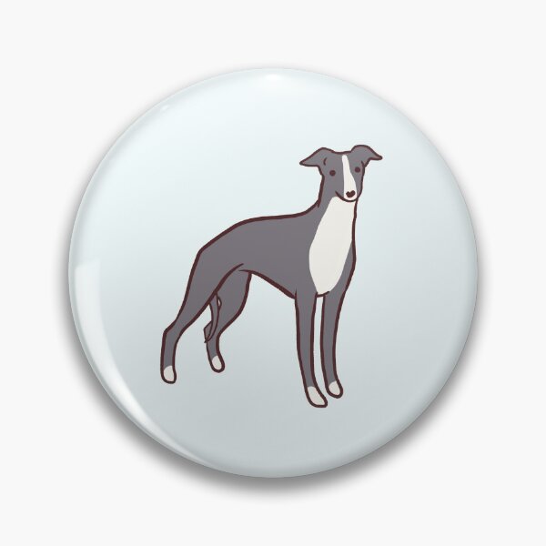 Item preview, Gray whippet dog illustration  designed and sold by Mayarart.