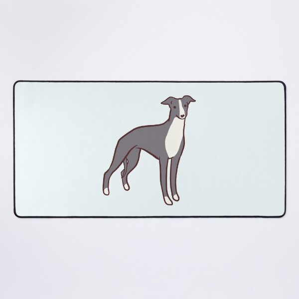 Item preview, Gray whippet dog illustration  designed and sold by Mayarart.