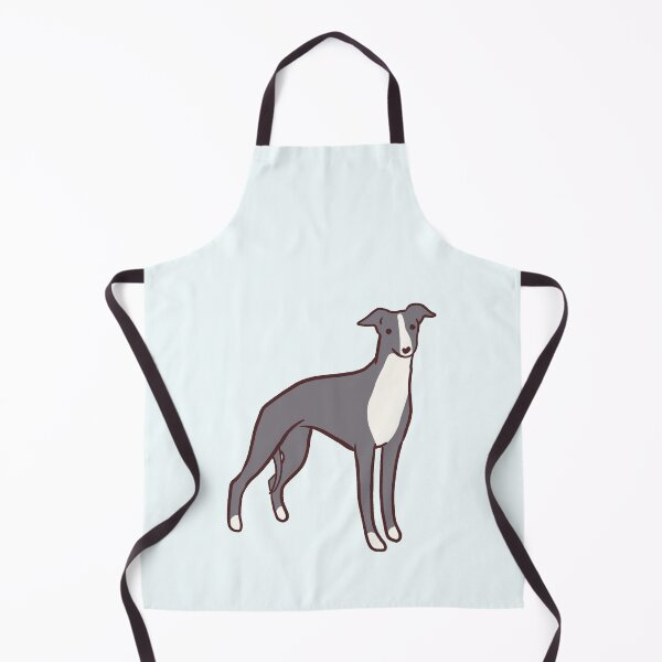 Item preview, Gray whippet dog illustration designed and sold by Mayarart.