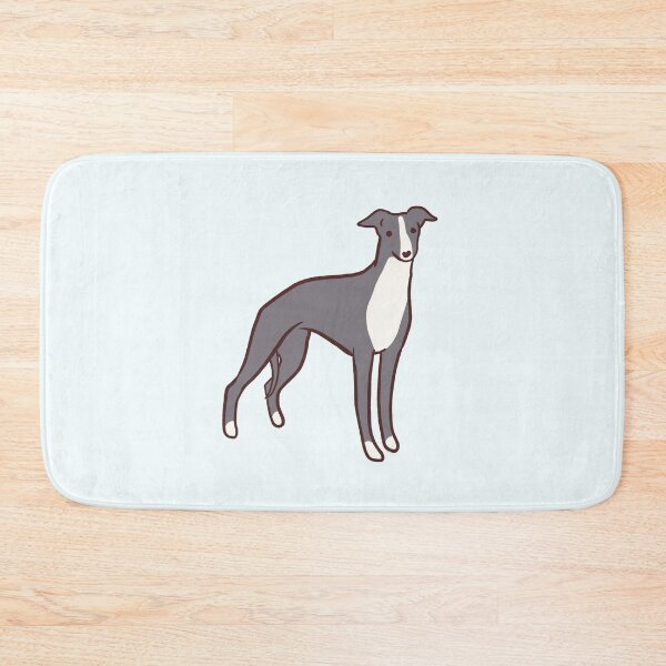 Item preview, Gray whippet dog illustration  designed and sold by Mayarart.