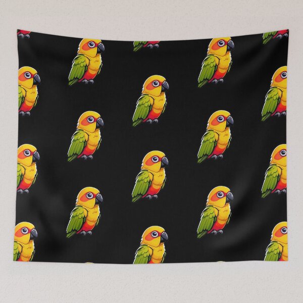 Item preview, Yellow Sided Green Cheek designed and sold by JohnnyP-Store.