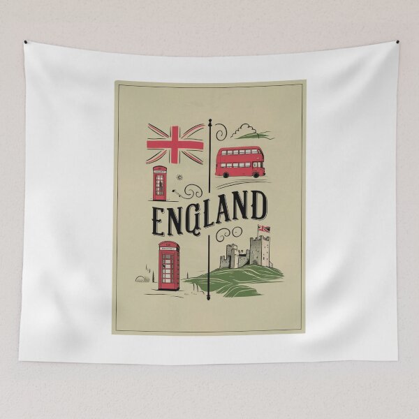 Item preview, England, The Charm of London: Inspired by Its Streets Design designed and sold by Colorful-Garden.