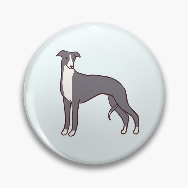 Artikelvorschau, Grauer Whippet-Hund entworfen und verkauft von Mayarart.