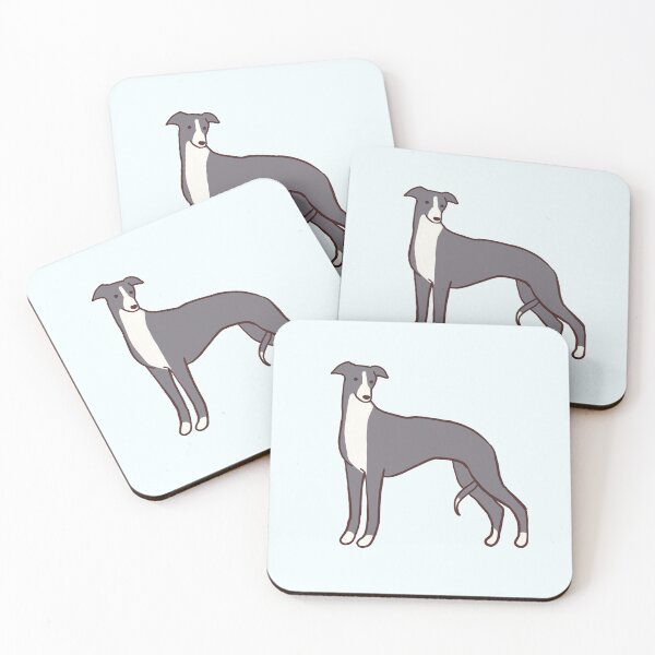 Item preview, Gray whippet dog   designed and sold by Mayarart.