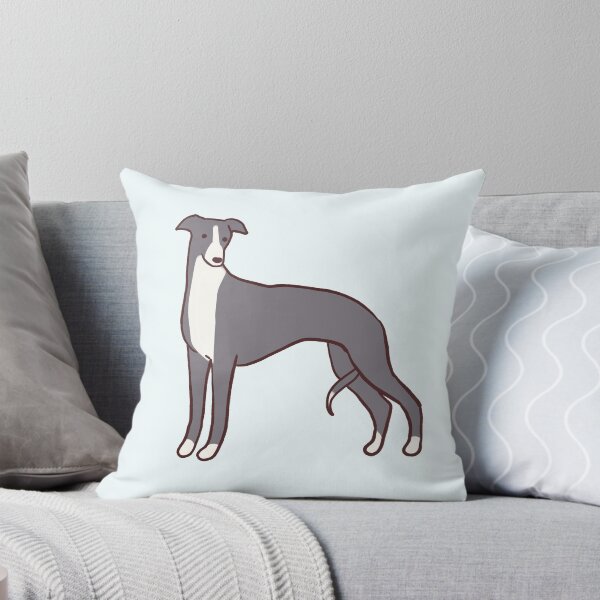 Item preview, Gray whippet dog   designed and sold by Mayarart.