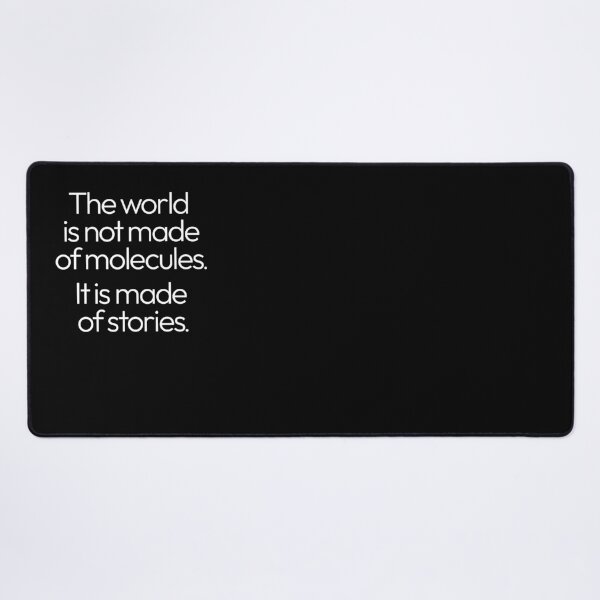 Item preview, The world is not made of molecules. It is made of stories. v.9 designed and sold by x1brett.