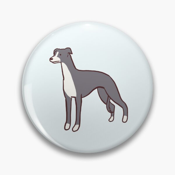 Artikelvorschau, Grauer Whippet-Hund entworfen und verkauft von Mayarart.