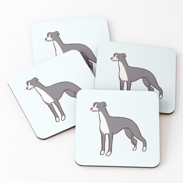 Item preview, Gray whippet dog   designed and sold by Mayarart.