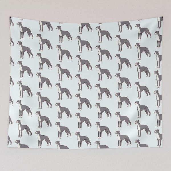 Item preview, Gray whippet dog   designed and sold by Mayarart.