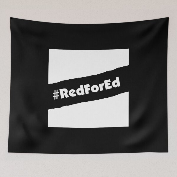 Item preview, #Redfored Teacher Support Protest designed and sold by CreativeStrike.