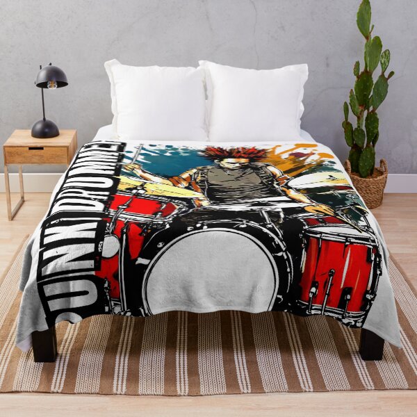 Item preview, Punk Drummer in Action designed and sold by Concept-Hub.