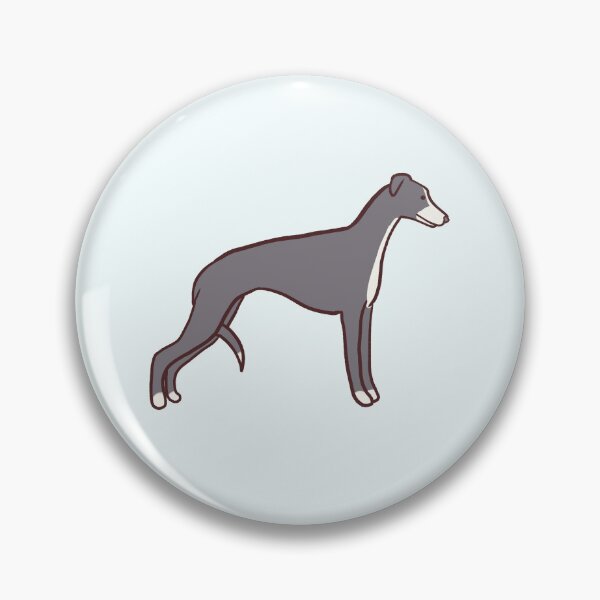 Artikelvorschau, Grauer Whippet-Hund entworfen und verkauft von Mayarart.