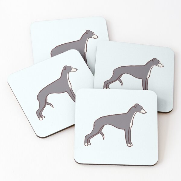 Item preview, Gray whippet dog   designed and sold by Mayarart.