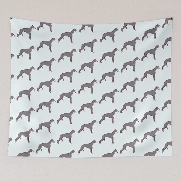 Item preview, Gray whippet dog   designed and sold by Mayarart.
