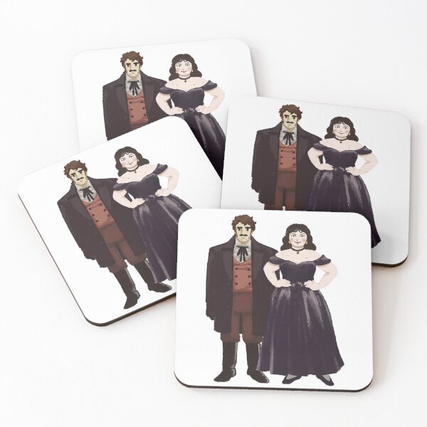 Item preview, Mitya + Grushenka dolls designed and sold by Gegengestalt.