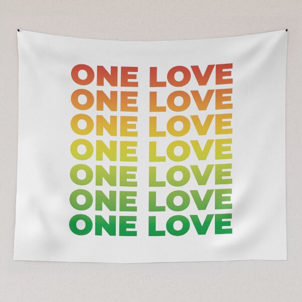 Item preview, One love degraded designed and sold by Aguaraguazu.