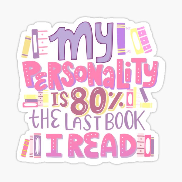 Item preview, Bookish Personality RETRO Typography designed and sold by Kit Cronk.