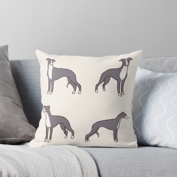 Artikelvorschau, Graues Whippet-Hunderudel entworfen und verkauft von Mayarart.