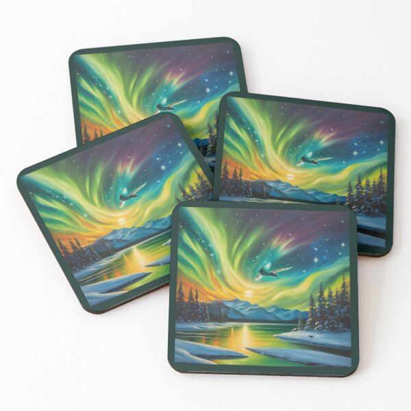 Item preview, 2 of 5 beautiful aurora patterns designed and sold by Juliet  Thomas.
