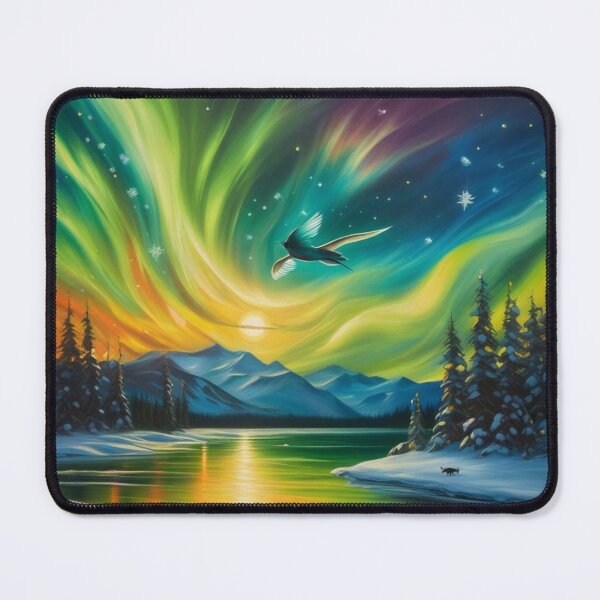 Item preview, 2 of 5 beautiful aurora patterns designed and sold by Juliet Thomas.