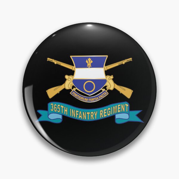 Item preview, Army - 365th Infantry Regiment w Br - SSI - Ribbon X 300 designed and sold by Military Insignia Products.
