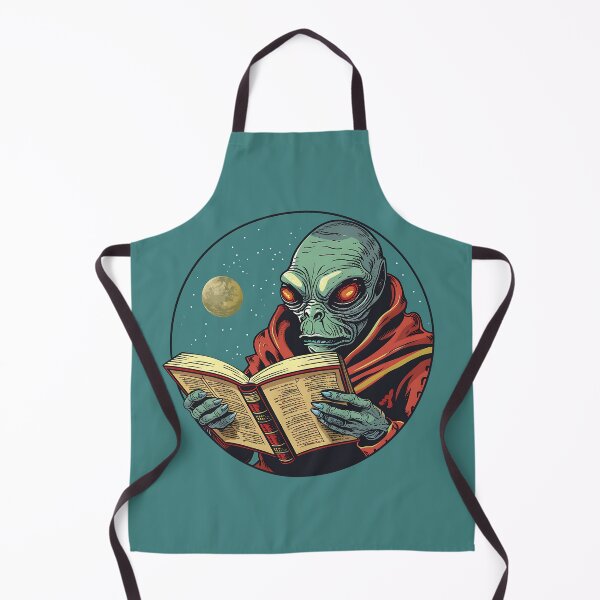 Item preview, Funny Alien Reading designed and sold by FrostyFrisby.
