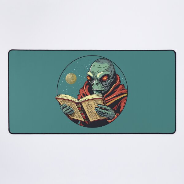 Item preview, Funny Alien Reading designed and sold by FrostyFrisby.