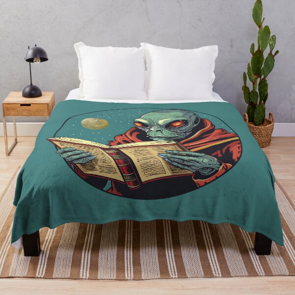 Item preview, Funny Alien Reading designed and sold by FrostyFrisby.