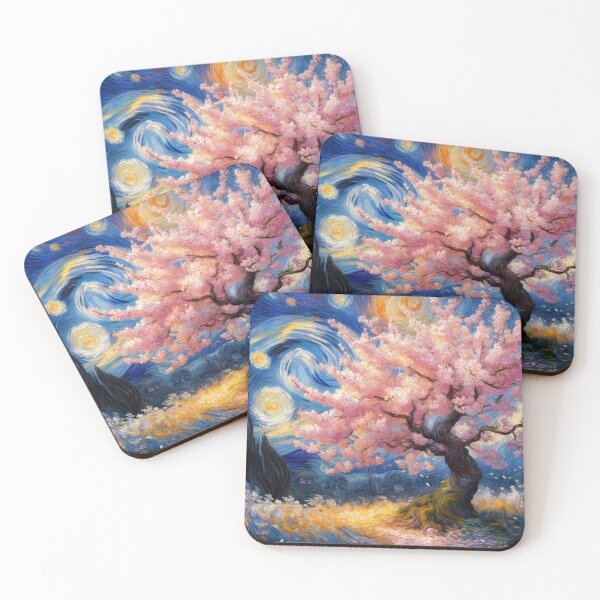Item preview, Van Gogh's Sakura: A Cherry Blossom Dream designed and sold by Suzana Djordjevic.