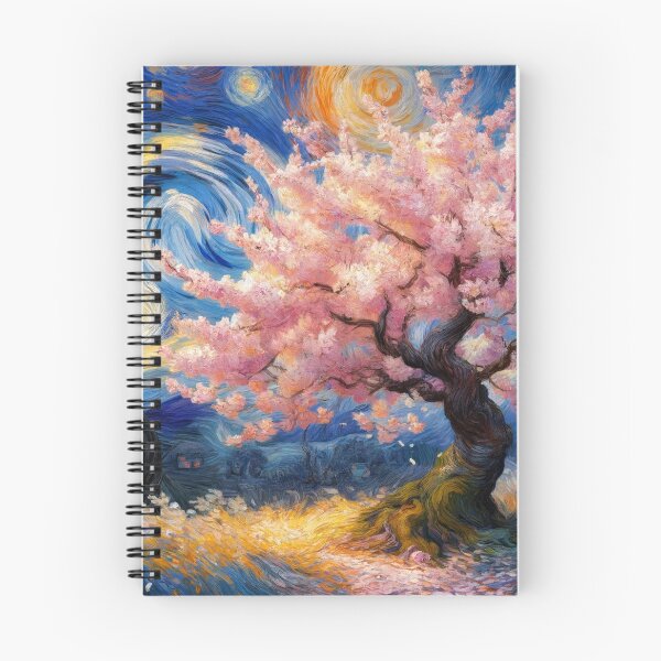 Item preview, Van Gogh's Sakura: A Cherry Blossom Dream designed and sold by Suzana Djordjevic.