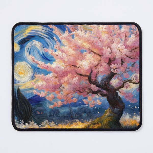 Item preview, Van Gogh's Sakura: A Cherry Blossom Dream designed and sold by Suzana Djordjevic.