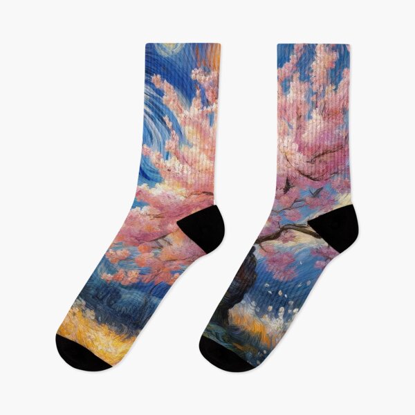 Item preview, Van Gogh's Sakura: A Cherry Blossom Dream designed and sold by Suzana Djordjevic.