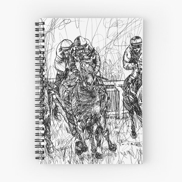 Item preview, DERBY RACE ink painting.1 designed and sold by lautir.