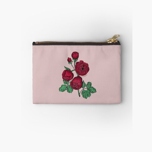 Item preview, Dark Red Pompon Rose Bloom Very Full 40+ Petals In 3+ Rows designed and sold by Rachael Taylor.