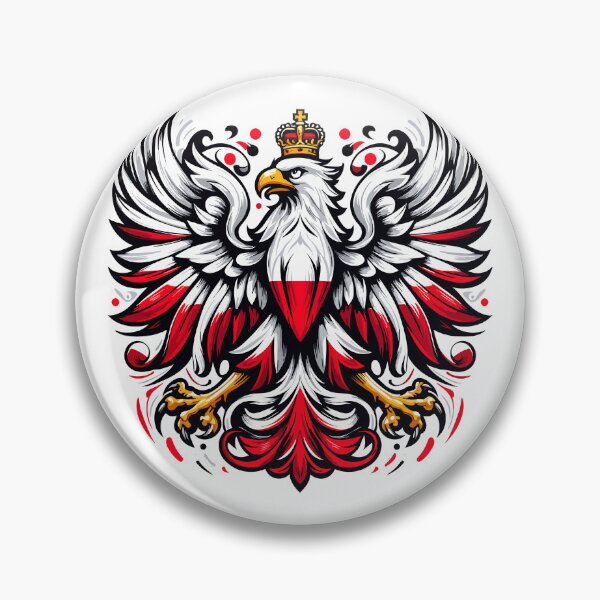 Item preview, Poland Polska Polish red white gift designed and sold by Pineapple-Tree.